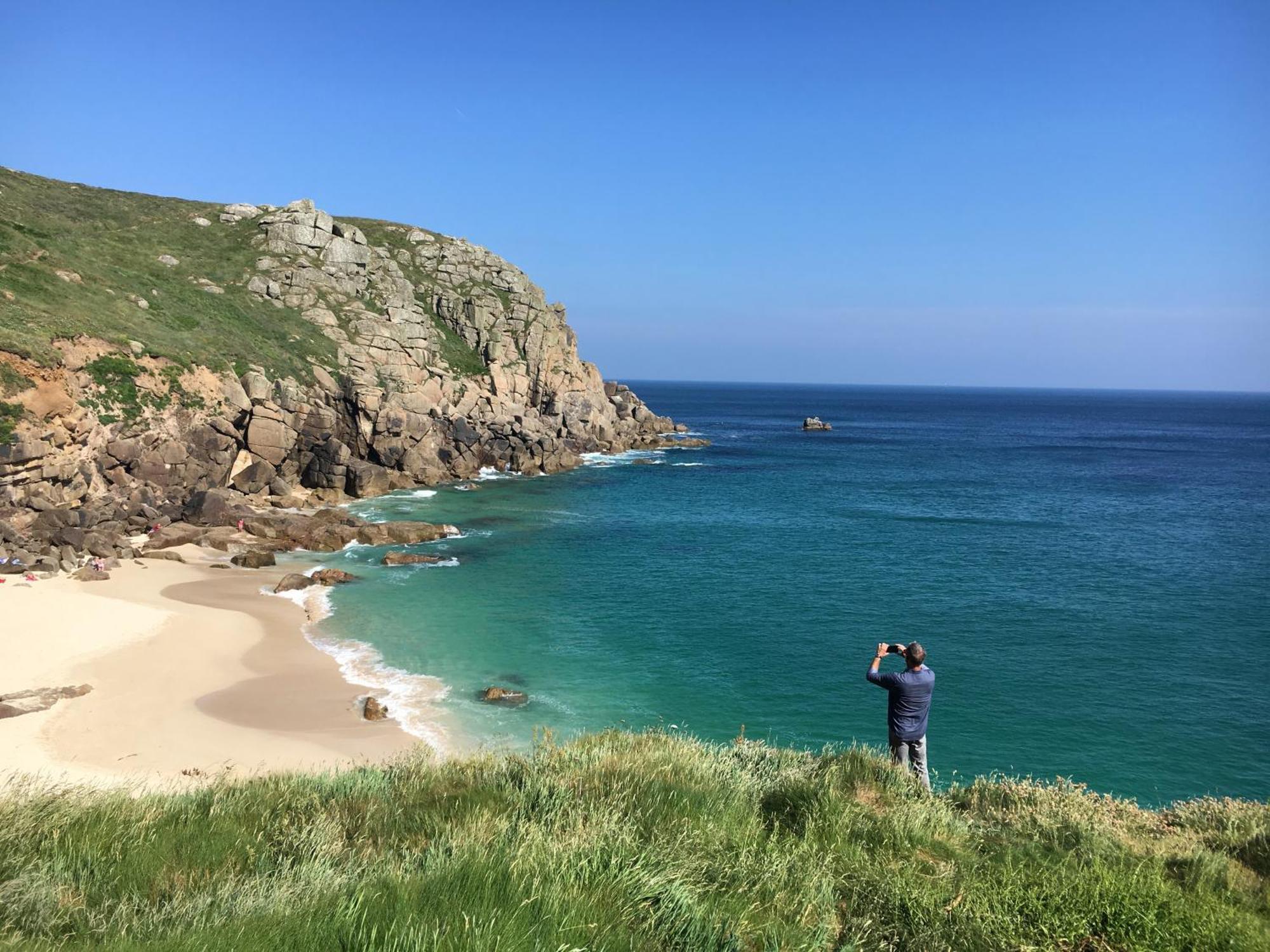Trengothal Barn Apartamento Porthcurno Exterior foto